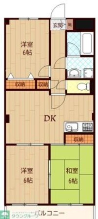 Cielo・Garden IIの物件間取画像